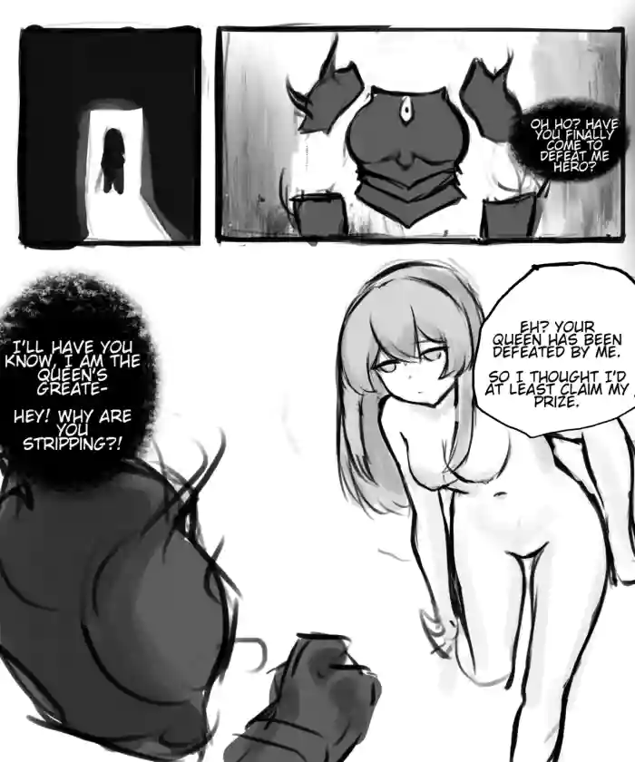 [Rokosan] Lewd Heroine and Queens Armor cover