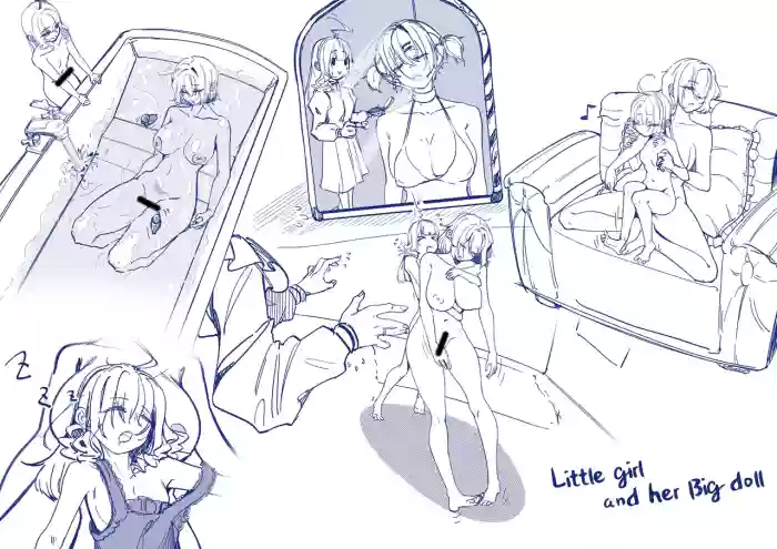 [M&mushroom] Little Girl and Her Big Doll cover