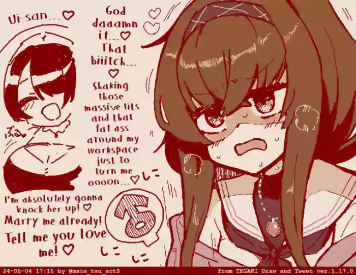 [Mate-Tsu] Uihinata Sukisugi nite Hakkyou | Losing My Mind Because I Love Ui x Hinata Way Too Much [English] [Castle TL] [Pixiv 122171267]