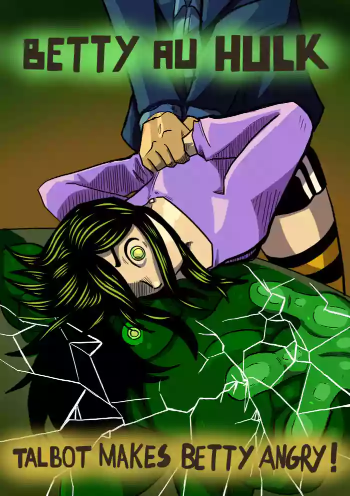 [Odoruyama] Betty Hulk AU: Talbot Makes Betty Angry [Old Version] cover