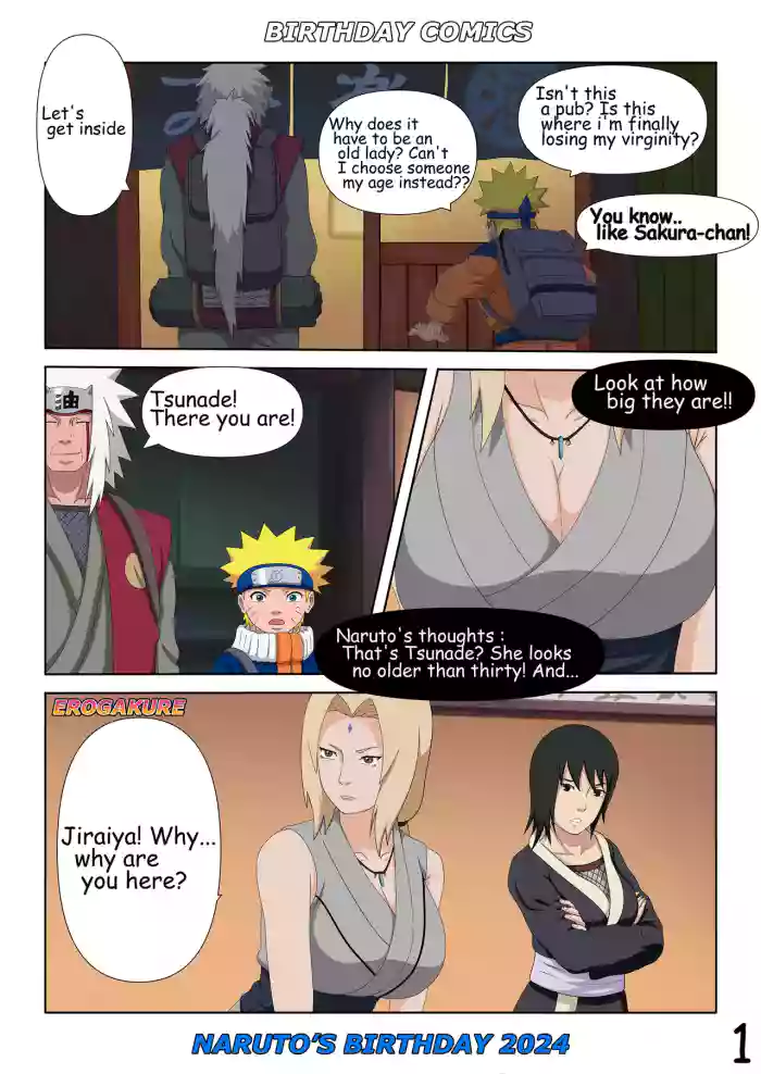 Naruto's Birthday Comic 2024 [7/7] by Erogakure cover