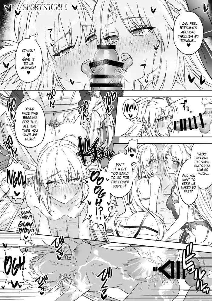 [Hanashima] GudaArCas Short Manga Matome | Gudao x Castoria Short Story Collection (Fate/Grand Order) [English] [The Blavatsky Project]