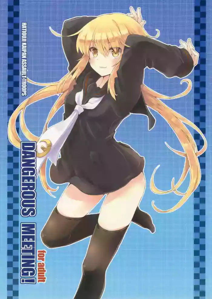 (C89) [Hachiouji Kaipan Totsugeki Kiheitai (Makita Yoshiharu)] DANGEROUS MEETING! (Kantai Collection -KanColle-) (VGT13) (English)