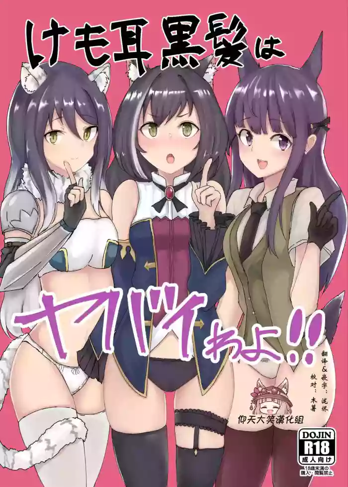 (PriConne Daihyakka 5) [Kemomimi Kurokami Renmei (Gasuba Ana)] Kemomimi Kurokami wa Yabai wa yo!! (Princess Connect! Re:Dive) (VGT13) (English)