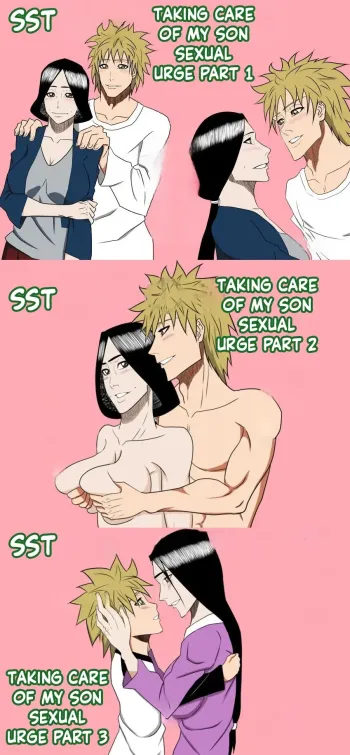 [SST] Musuko No Sewa Chapter 1-3 [Taking Care My Son Sexual Urge] [English] cover