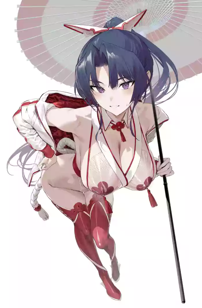 [Hiiragi Yuuichi] Kanzaki Ouka (Miko Race Queen ver.) [English]