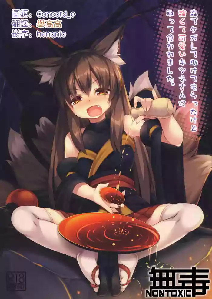 (C96) [Doku Denpa Jushin-chuu (Roshin)] Mori de Kega Shite Tasukete Moratta kedo Tsuyokute Kawaii Kitsune-san ni Totte Kuwaremashita. (VGT13) (English)