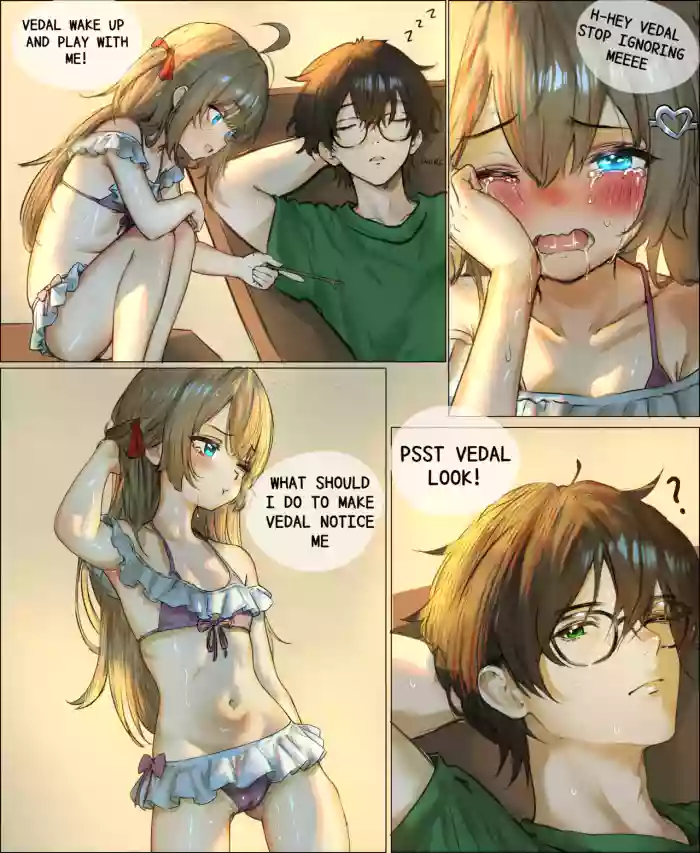 [PBorzoi] Swimsuit Neuro Short Comic