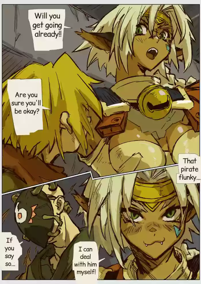 [thee rotten] Aisha ClanClan skeb (Outlaw Star) [English, Japanese] cover