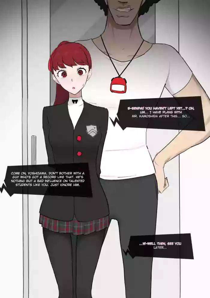 [Giga] Kasumi Yoshizawa x Kamoshida + Prequel (Persona 5) [English]