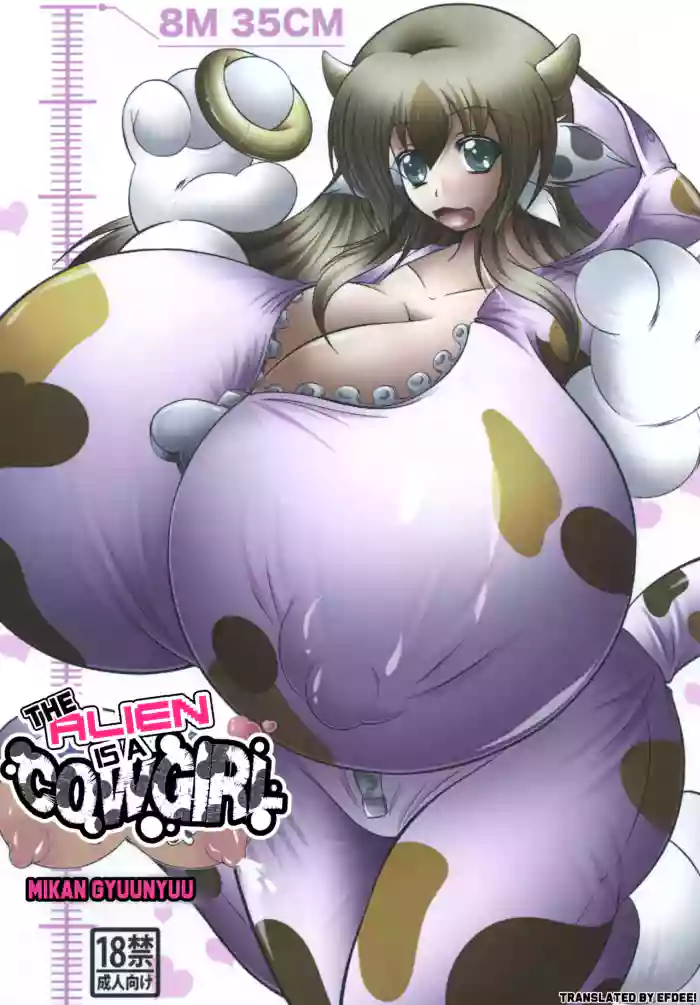 [Ushichichi Bokujou (Mikan Gyuunyuu)] Uchuujin wa Ushi Musume | The Alien is a Cowgirl! [English] cover