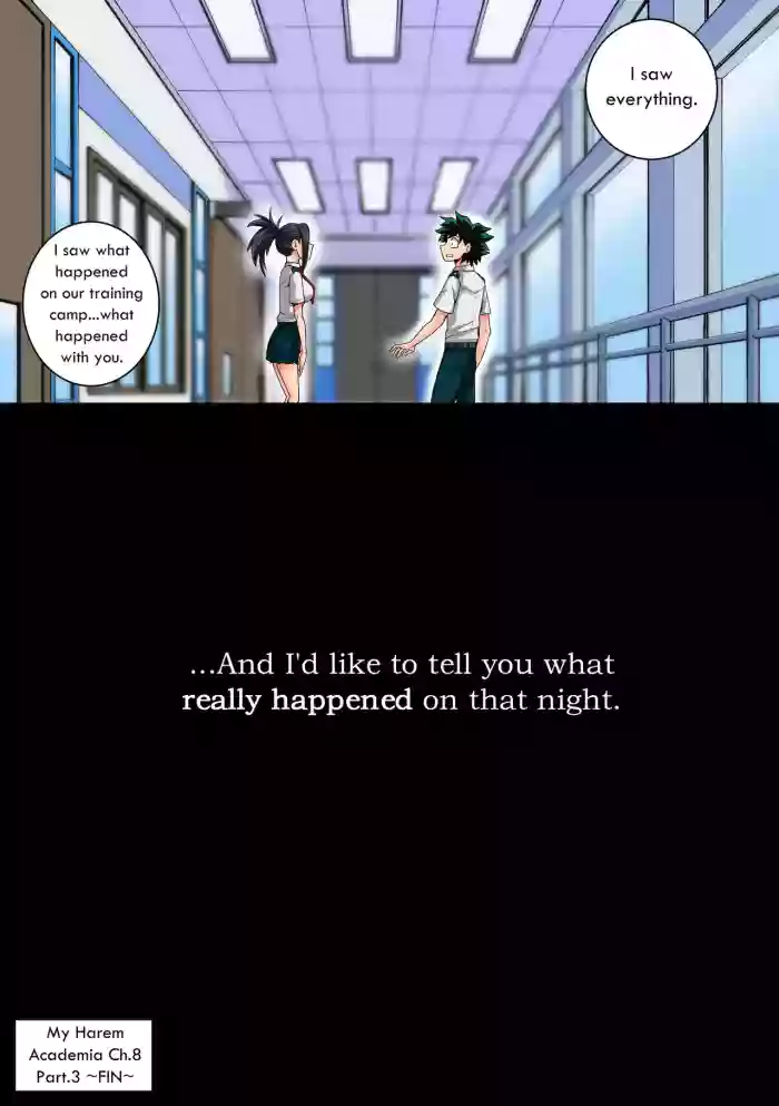 My Harem Academia Chapter 8 Part 3 Breaking into a broken heart