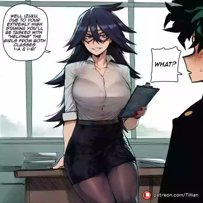 [Tillian] Izuku Midoriya x MHA Girls [AI-Generated] cover