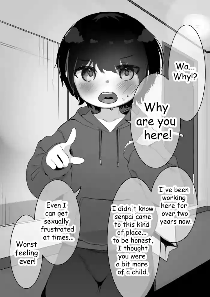[Sena] Joseimuke Fuuzoku ni Zemi no Senpai ga Raiten Shita I Senpai came to the sex club [English] cover