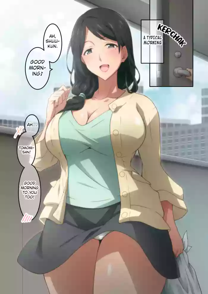 [Kaori no Chikara (Kaze no Koe)] Akogare no Rinjin no Hitozuma ni Jitaku no Toile o Kashitara Orei ga Onara datta [English] [Kuraudo]