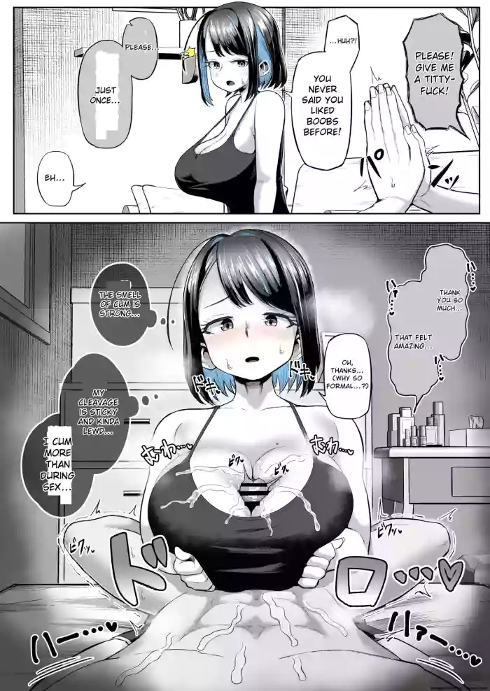 [Moriya (Tenkomori)] This is the story of how she came to love titjobs! cover