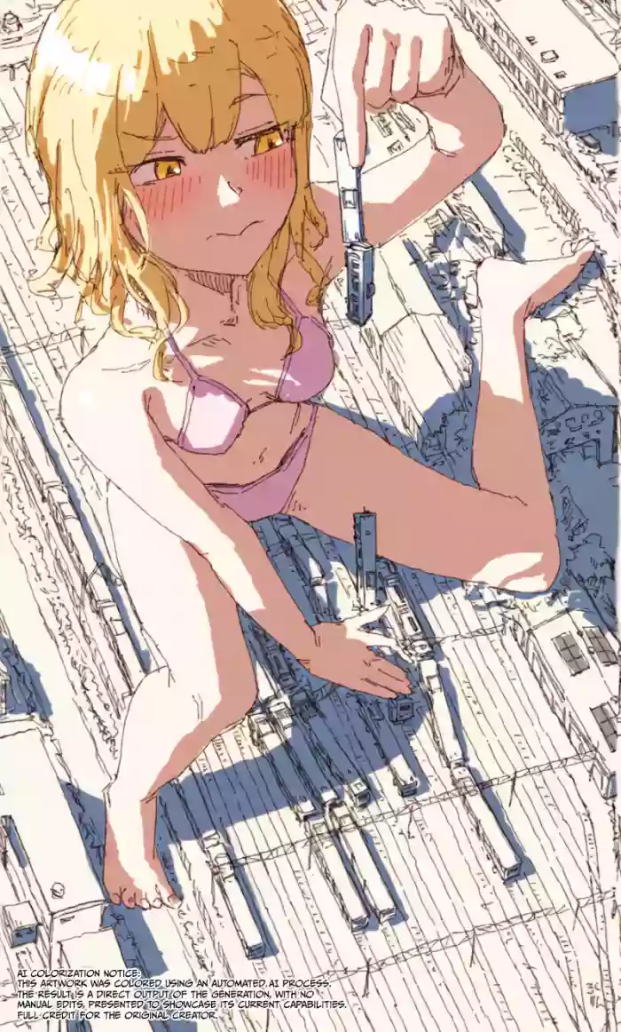 [rock_suno] Giantess - Pixiv Request [English] [AI Colored] cover