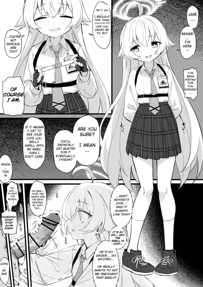 [Chiizu Ore] Takanashi Hoshino Kozukuri Manga (Blue Archive) [English]