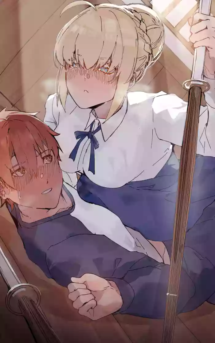 [Angel] Sword and Sheath. Saber x Shirou (Fate/stay night) cover