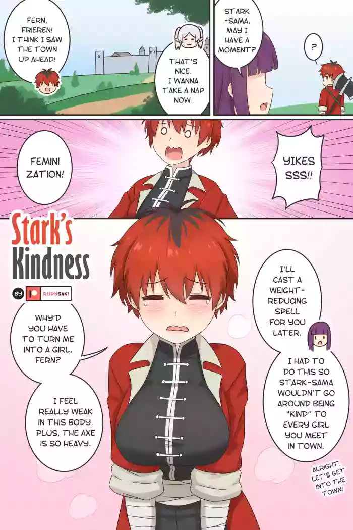 [RudySaki] Stark's Kindness (Sousou no Frieren) [Uncensored] cover