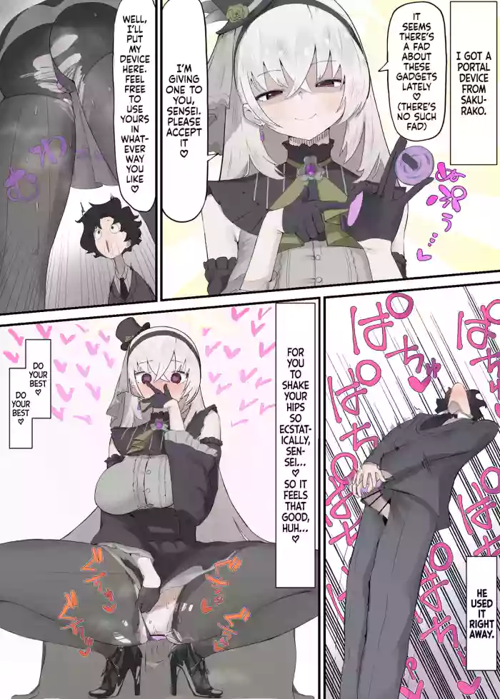 [Yama Danchi] Sakurako kara Tensou Souchi wo Moraimashita | I got a Portal Device from Sakurako (Blue Archive) [English] [Tabunne Scans] cover