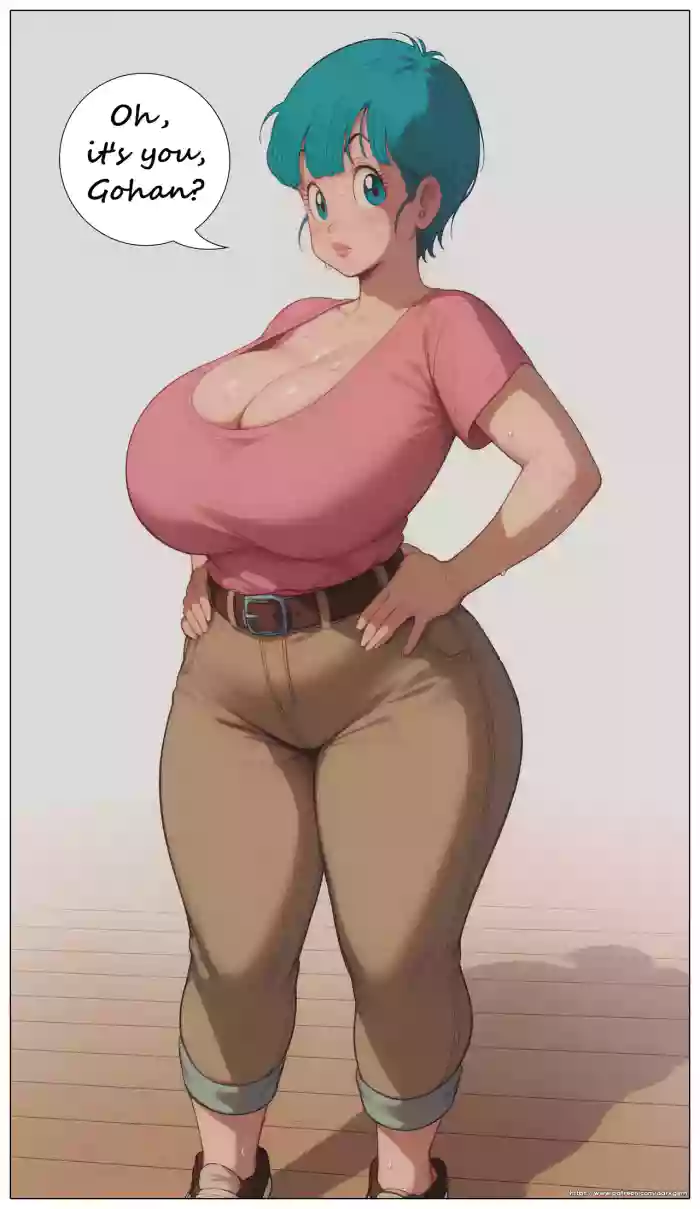 Gohan visits Bulma 1 [AI Generated] cover