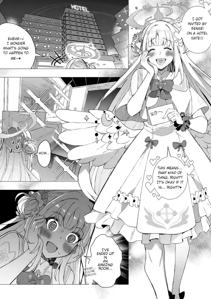 [Hyoui Lover (Duokuma)] Misono Mika No Nikutai Wo Nottoru Hanashi | A story about taking over Misono Mika's body (Blue Archive) [English] cover