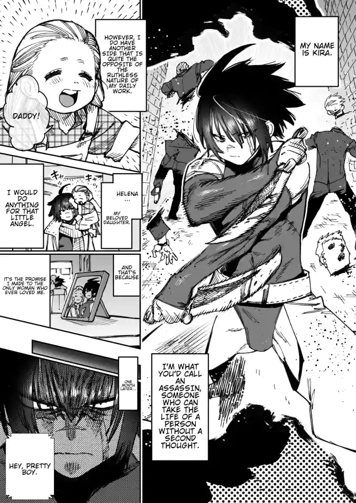 [Horieros] "Mesu Ochi" Sekai Saikyou no Koroshiya Self Mesu-ka Kaizou | The World's Strongest Assassin Self-Feminization (Ongoing)[English] cover