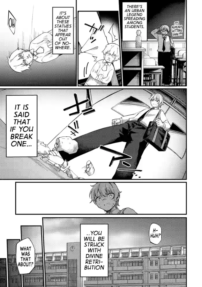 [Kanmuri] Beware of the Magical Stone Statues! (TS Syndrome!) [English] [GTF] cover