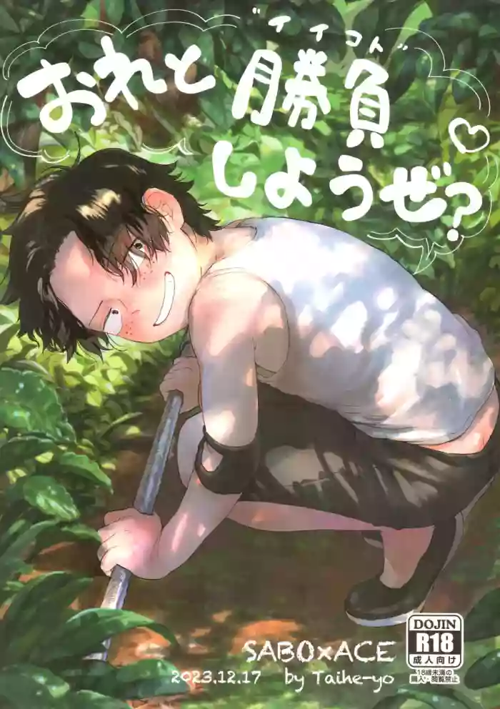 [Hamachi Rinkai Koen (Taihe-yo)] Wanna Have a Competiton? (ONE PIECE) [English] cover