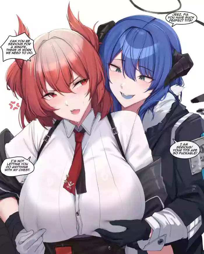 [kanta] Fiammetta vs Mostima (Arknights) cover