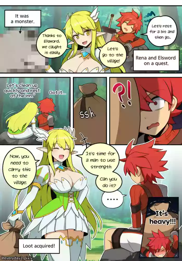 [everyday2] Elswordick (Elsword) (English)