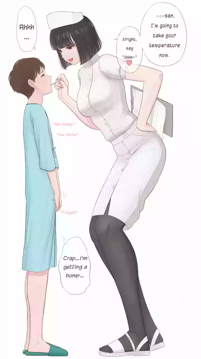 [Mizuno] Choushin Nurse-san Manga | Tall Nurse Manga [English] cover