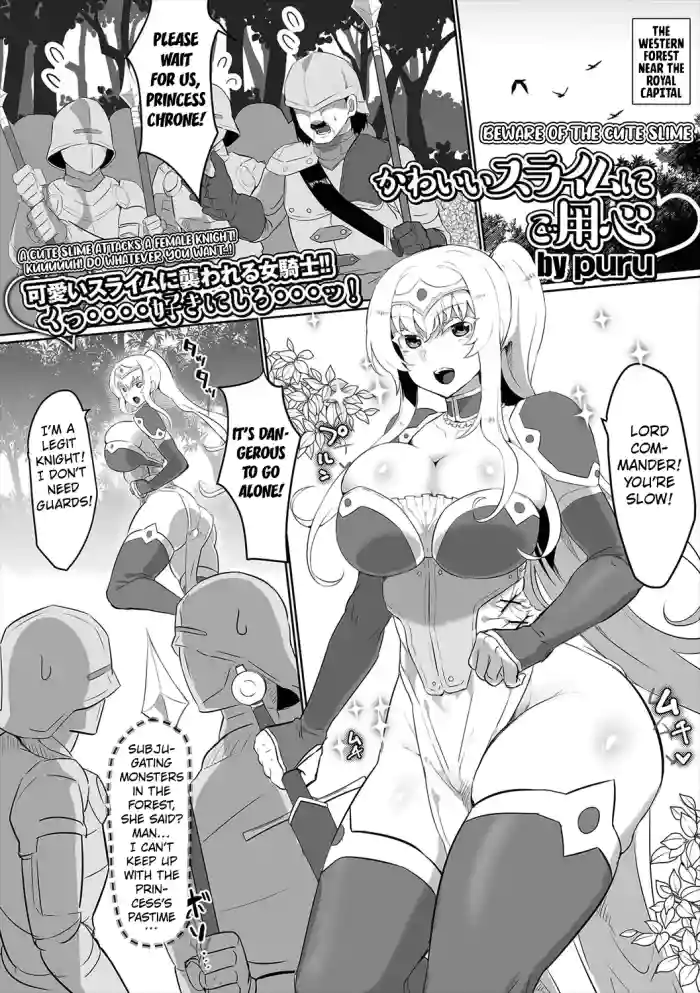 [puru] Kawaii Slime ni Goyoujin | Beware of the Cute Slime (Isekai Musume to no Kousetsu Vol. 5) [English] [Kuraudo] [Digital] cover