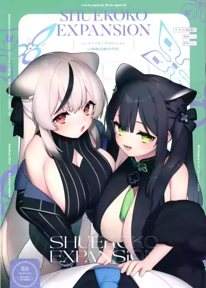 (C102) [Herng (Herng)] Shuekoko Expansion - Live for oppai loli, Die for oppai loli (Blue Archive) [English] cover