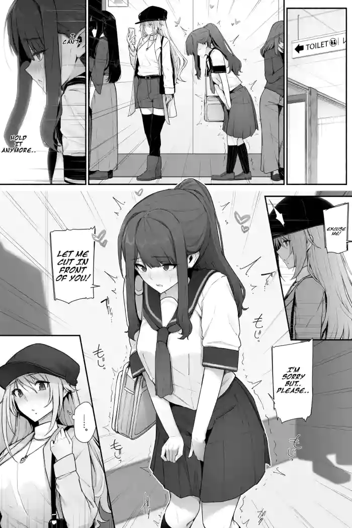 [Cocomachi] Oshikko Genkai na Toilet Machi x2 [English] cover