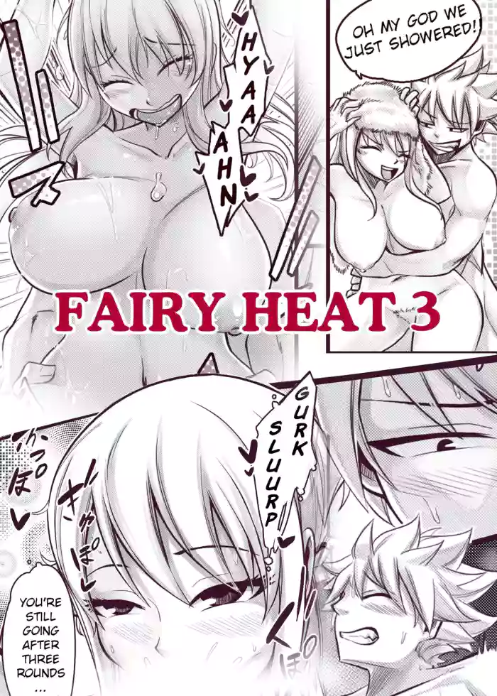 [Joshdinobarney] Fairy Heat 3 Doujin 01-40 (Fairy Tail) [English] [Uncensored] cover