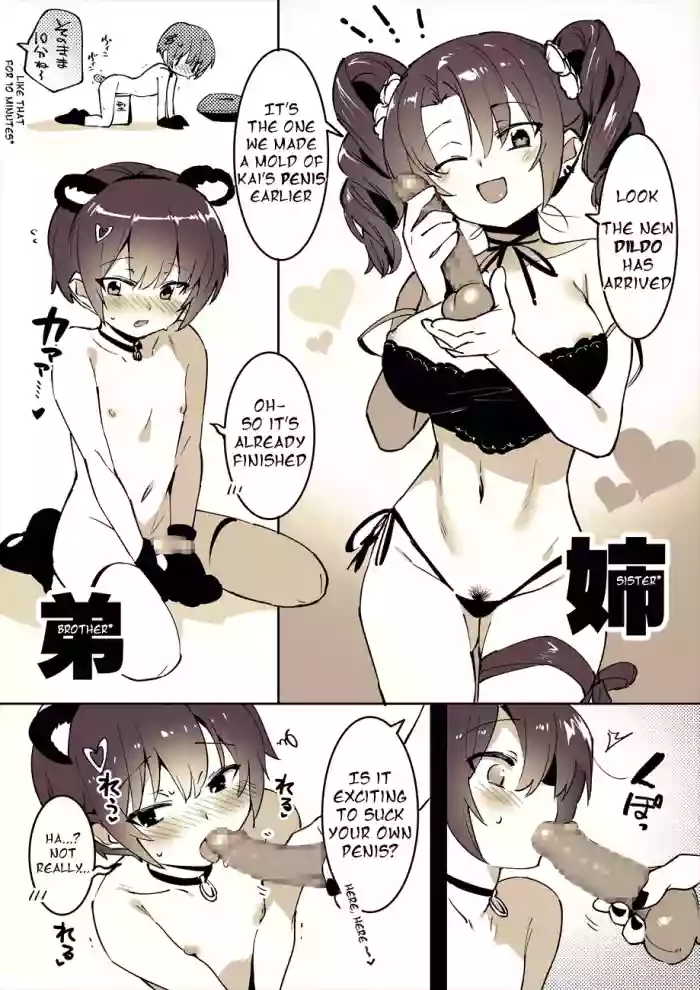 姉弟え○ちお絵かき！[English] cover
