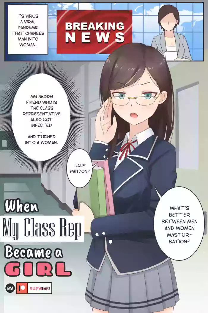 [Rudy Saki] When My Class Rep Became a Girl cover