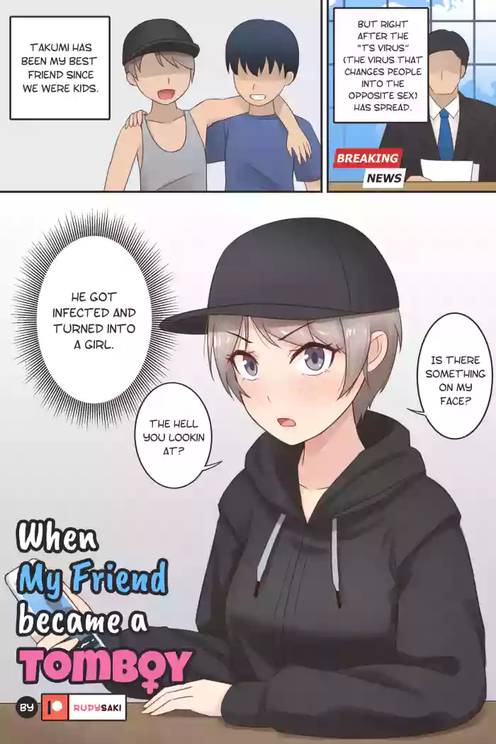 [Rudy Saki] When My Friend Became a Tomboy cover