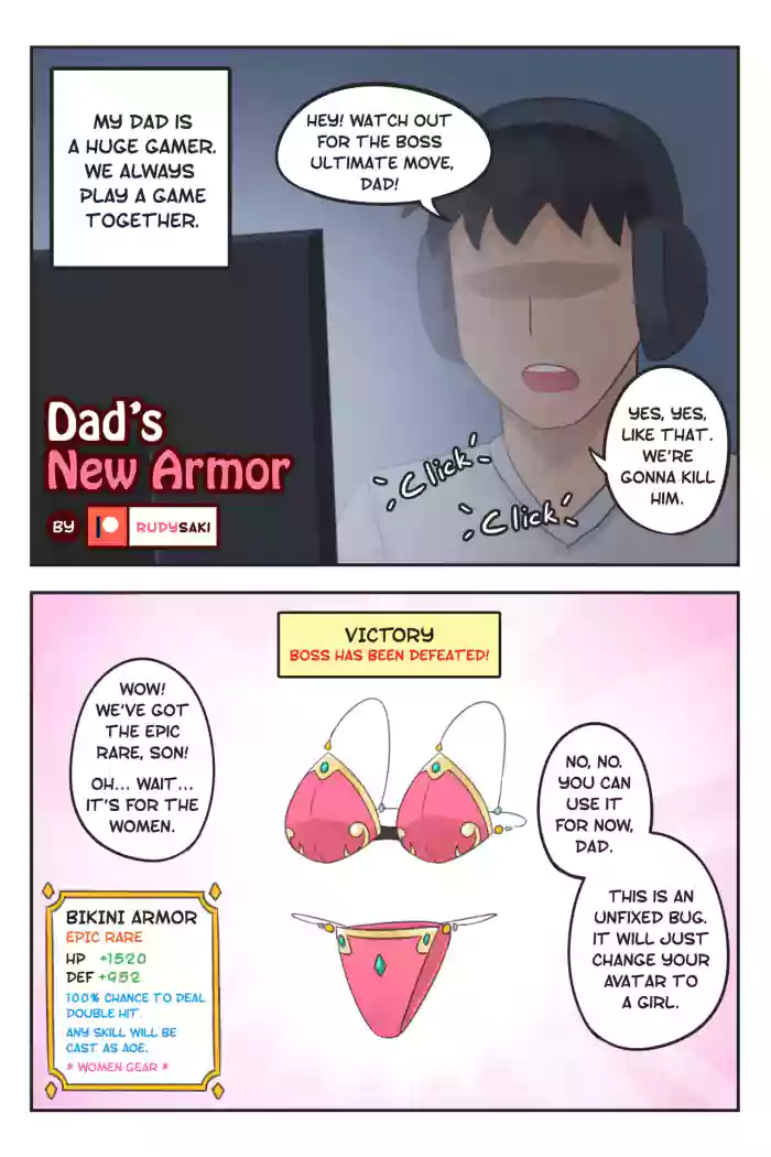 [Rudy Saki] Dad's New Armor cover