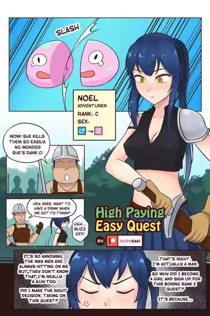 [Rudy Saki] High Paying Easy Quest cover
