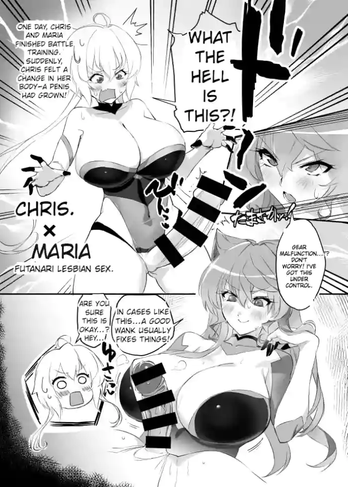 [Hotel Negresco (Negresco)] Futa Chris x Maria Ecchi Manga (Senki Zesshou Symphogear) cover