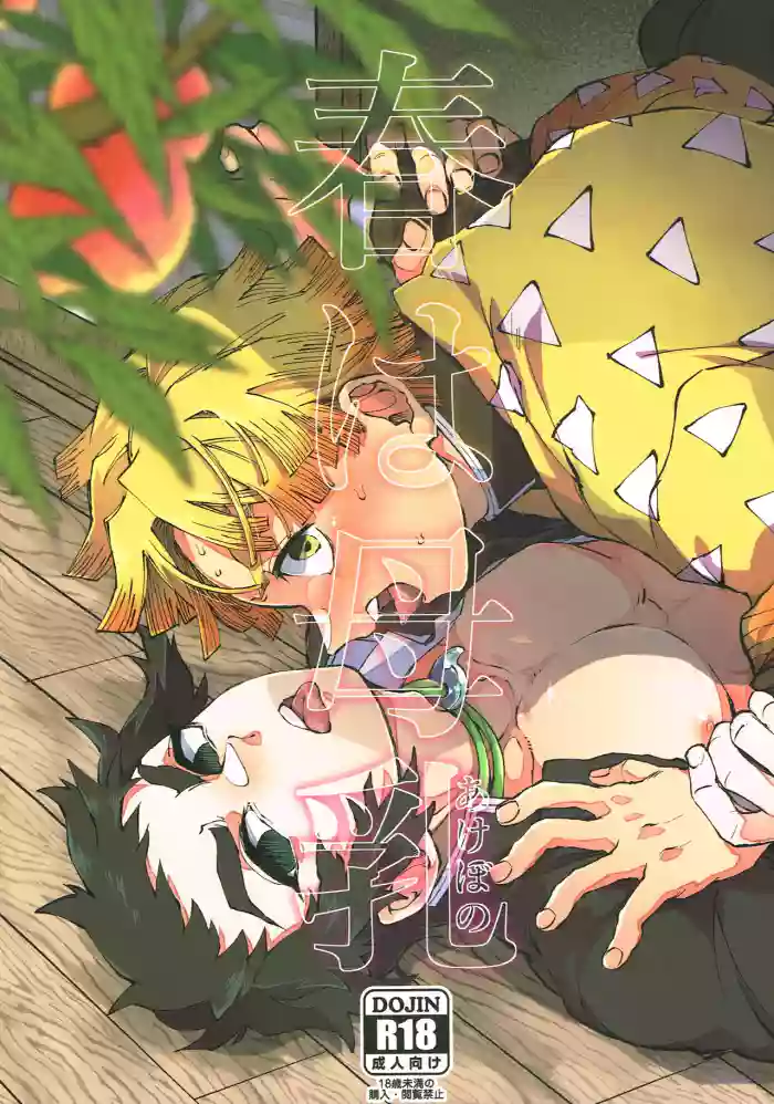 (Nichirin Kitan 6) [Mekao (Den Meka)] Haru wa Bonyuu (Kimetsu no Yaiba) [English] {Chin²} cover