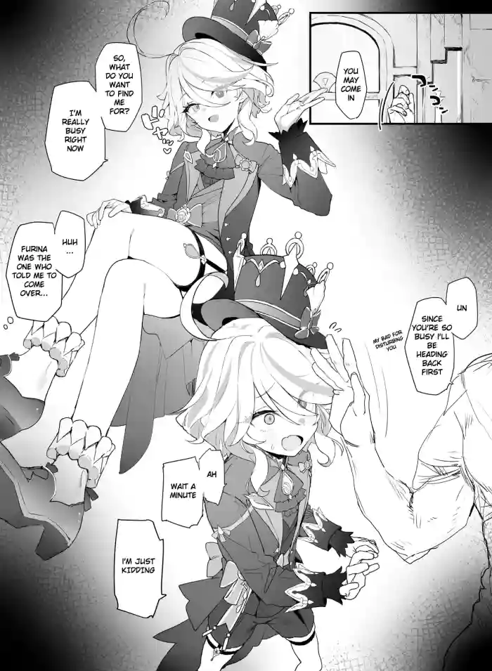 [remora] Furina-chan to Ichaicha suru (Genshin Impact) [English] cover