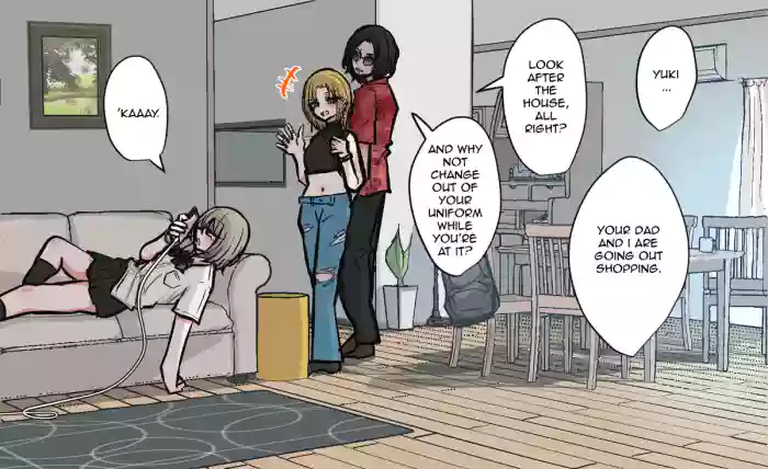 [torimogura] ribingu de kaihou onani-suru shinyu-chan | Best Friend-chan Masturbating Out in the Living Room [English] cover