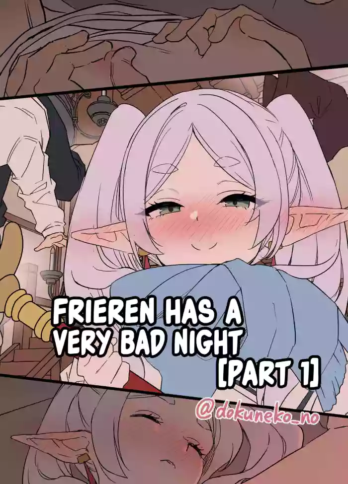 [Dokuneko Noil] Frieren ni Warui Koto o Suru Hanashi "Zenpen" | Frieren Has a Very Bad Night "Part 1" (Sousou no Frieren) [English] [Fap It Scans] [Decensored] cover