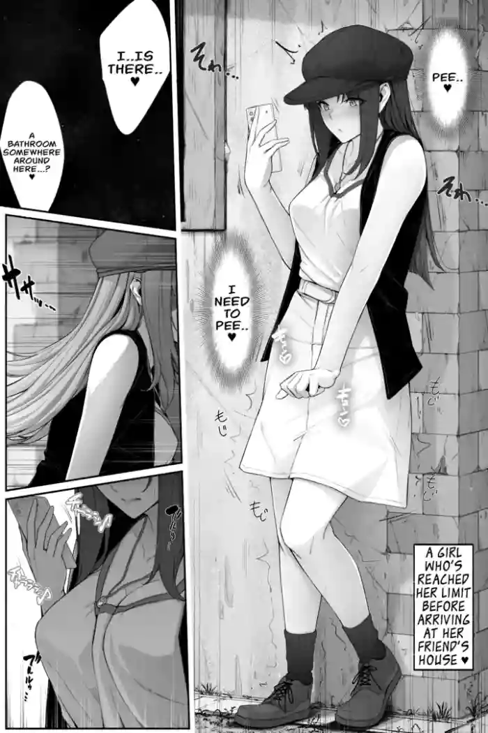 [Cocomachi] Girl Pees Outside While on the Phone cover