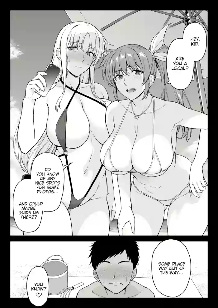[Ishigaki Takashi] Ecchi na Onee-san-tachi ni Beach de Gyakunansareta Ken (Mahou Shoujo Lyrical Nanoha) [English] cover