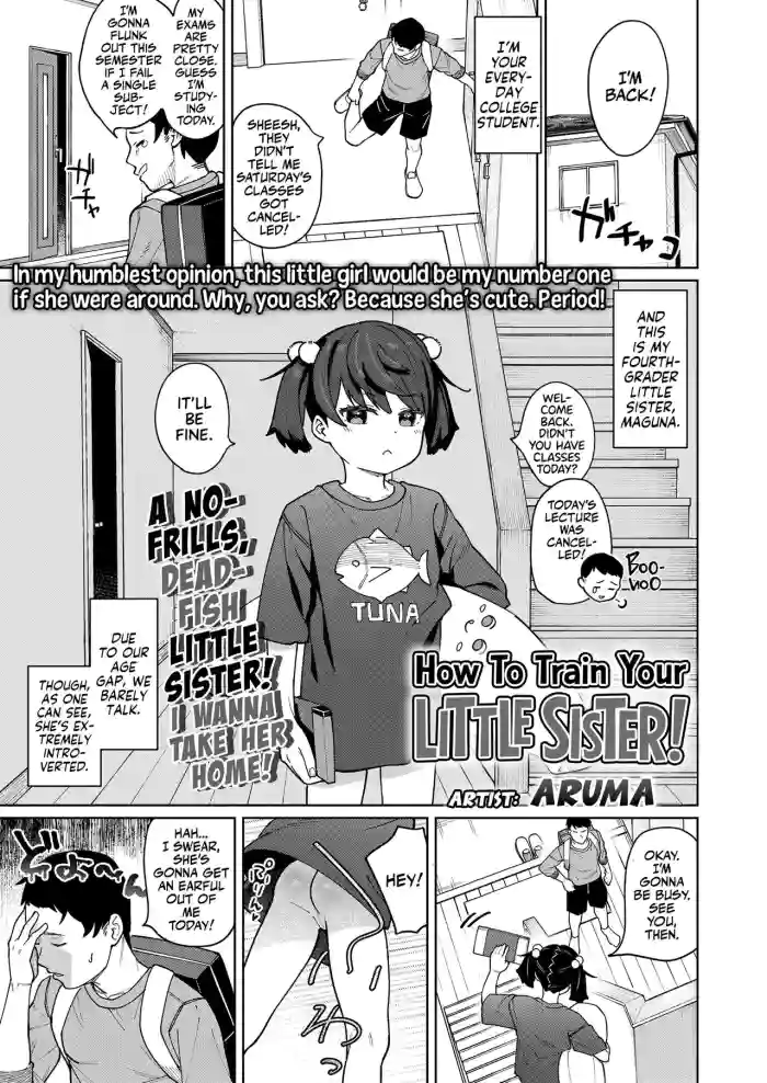 [Aruma] Maguro Imouto wo Ikikatsu! | How to Train your Little Sister! (COMIC LOE VOL.10 Mini LO 4 Jikanme) [English] [Team Rabu2] cover